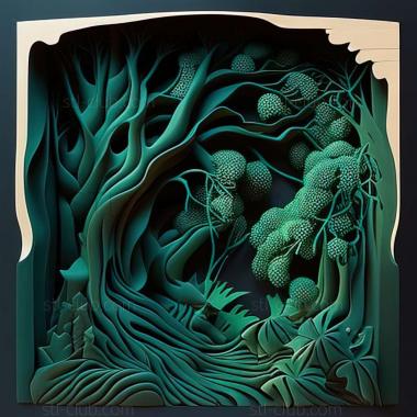 3D model Eyvind Earle (STL)